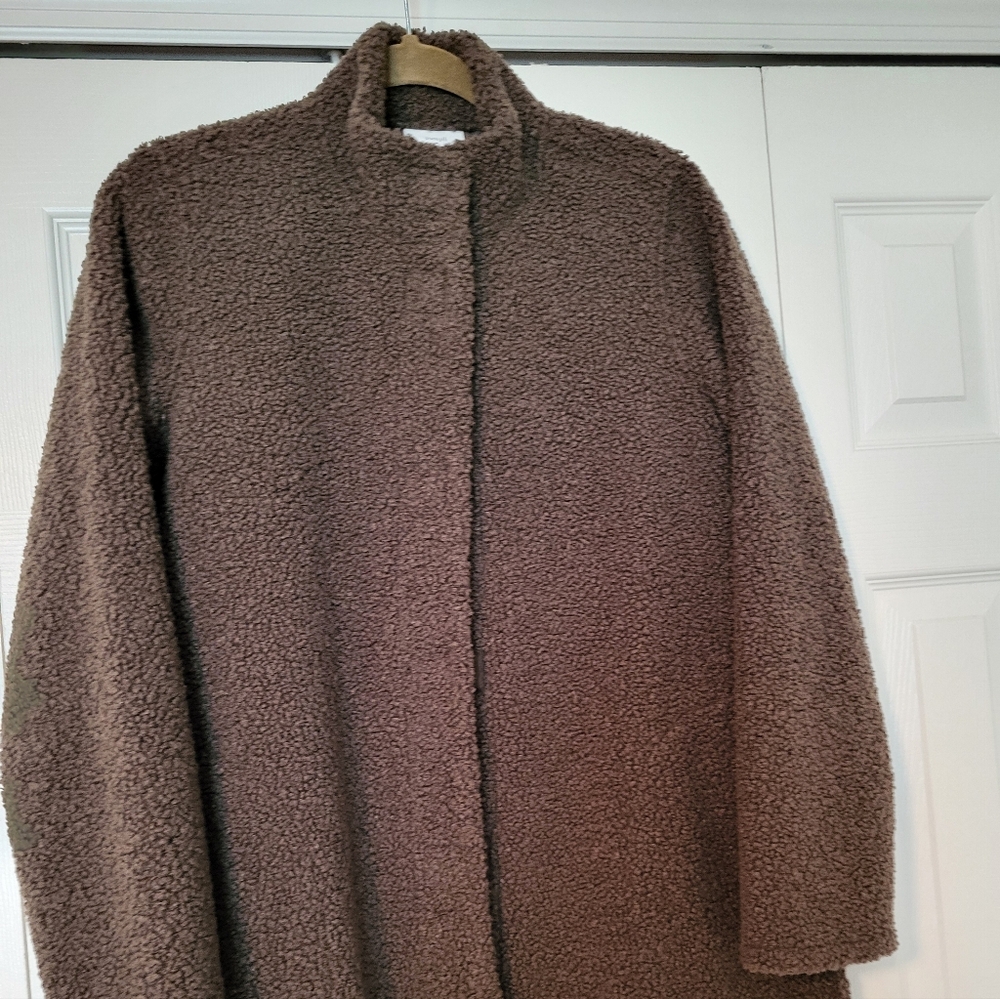 Cozy Brown Teddy Jacket
